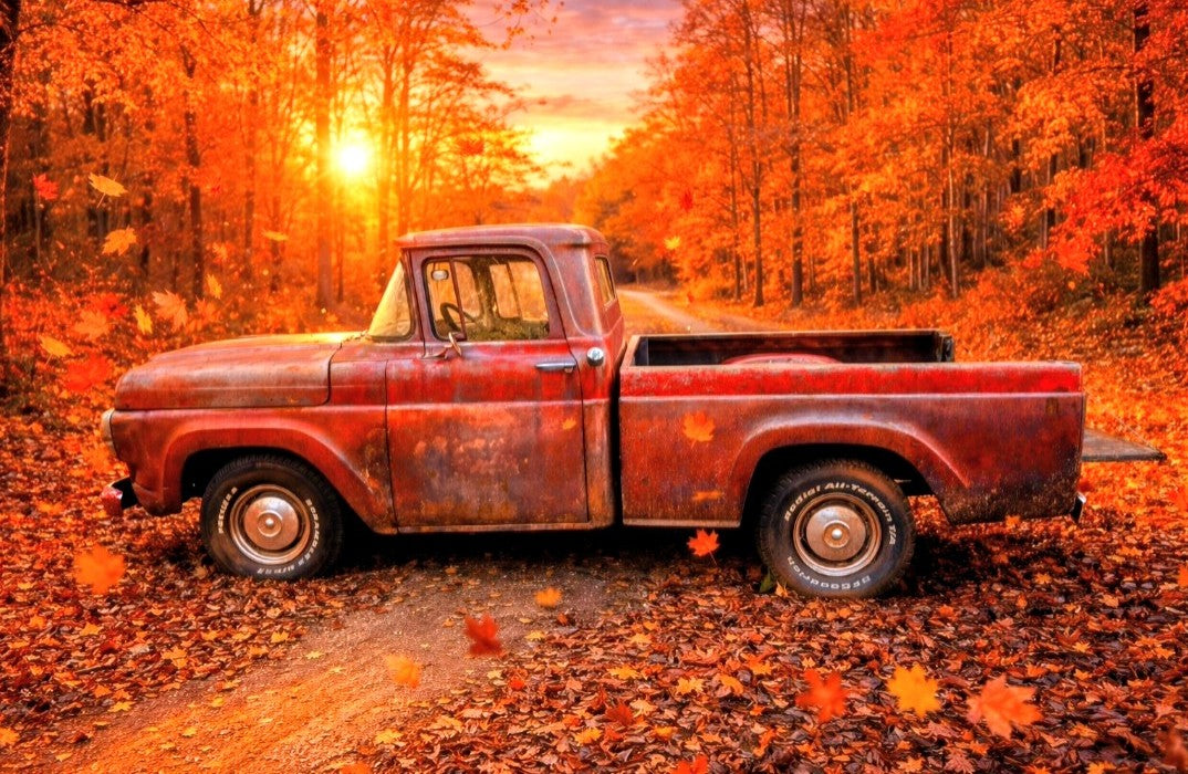 Canvas Wall Art — Vibrant Floral Portrait Painting (Matte Stretched 1.25")